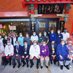 與第十四屆香港中文大學道教文化證書課程畢業學員合照。