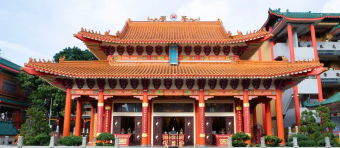 蓬瀛仙馆三圣大殿